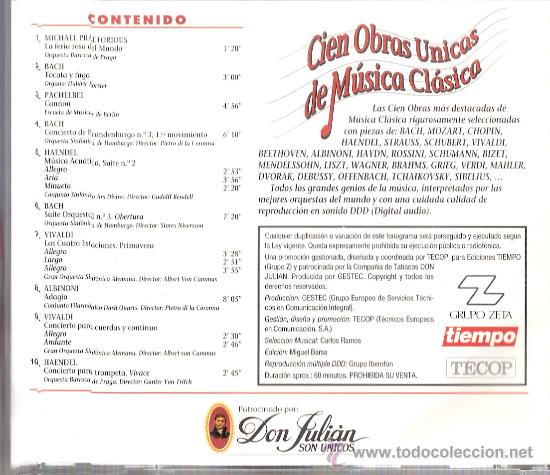 Cien Obras Unicas De Musica Clasica